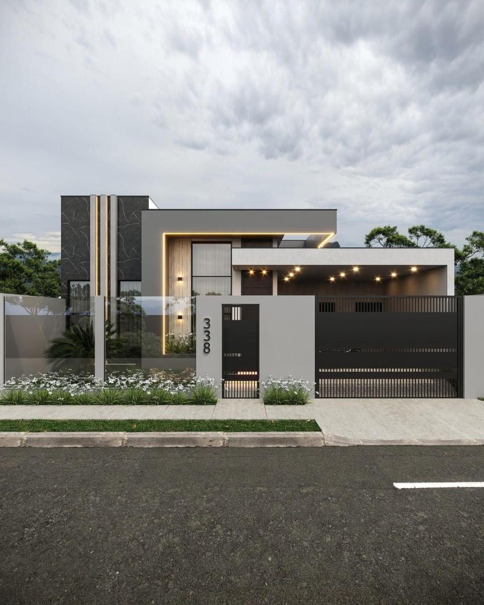 Mẫu nhà ống có 2 tầng lầu đẹp, đơn giản, hiện đại