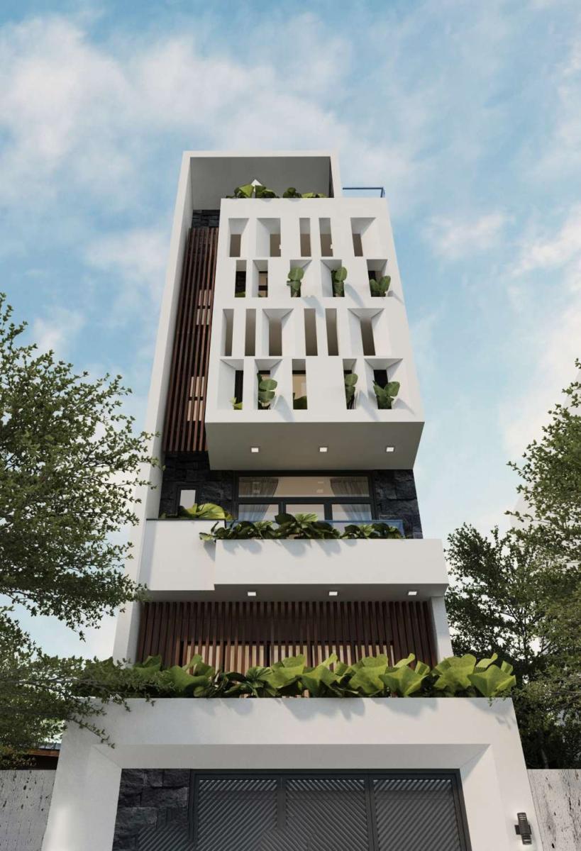 mẫu nhà ống 3 tầng đẹp, hiện đại, đơn giản