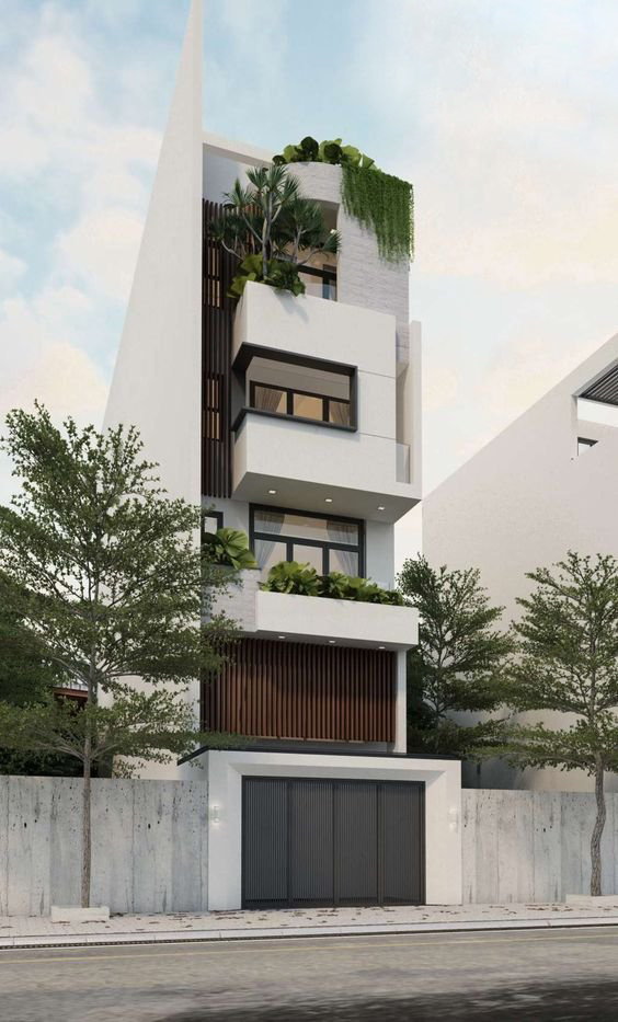 mẫu nhà ống 3 tầng đẹp, hiện đại, đơn giản