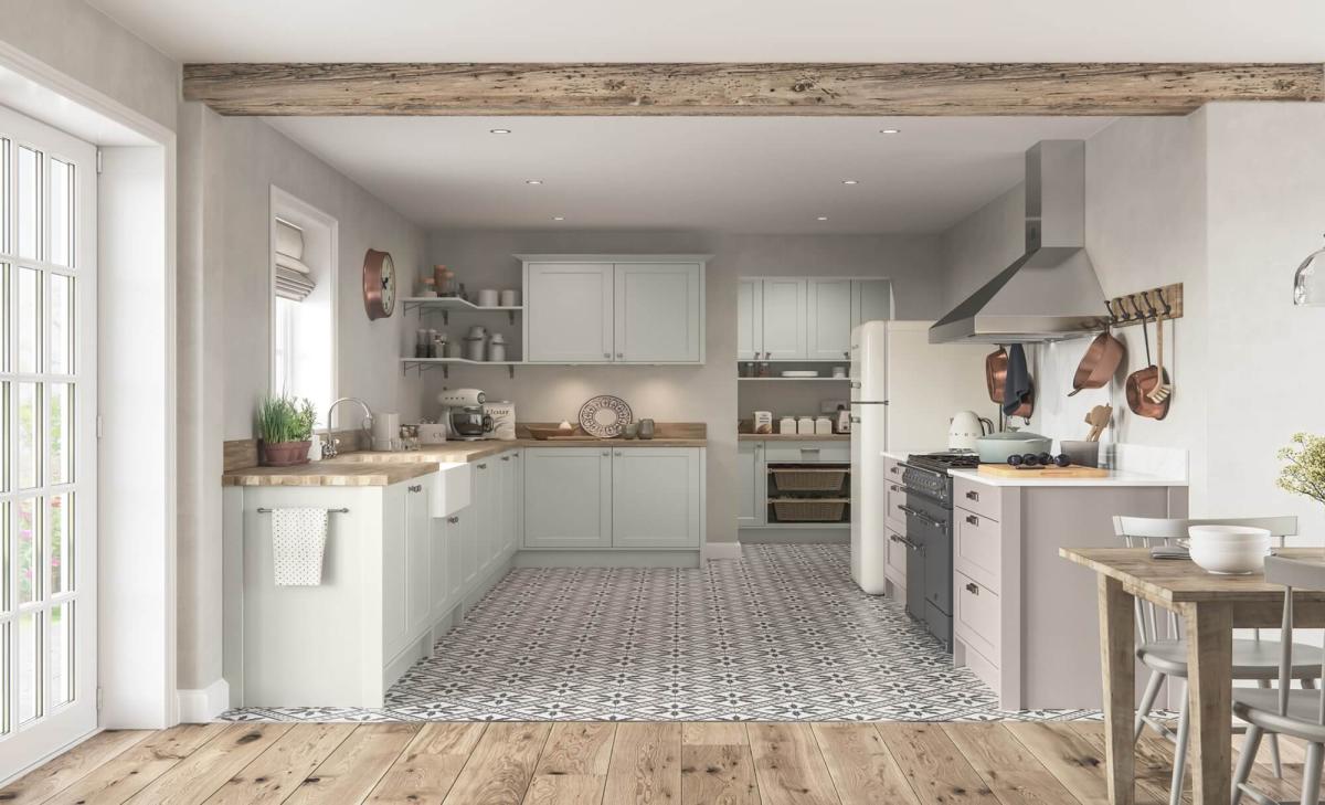 MẪU THIẾT KẾ PHÒNG BẾP KIỂU CHÂU ÂU HIỆN ĐẠI TÂN CỔ ĐIỂN ĐẸP NHẤT