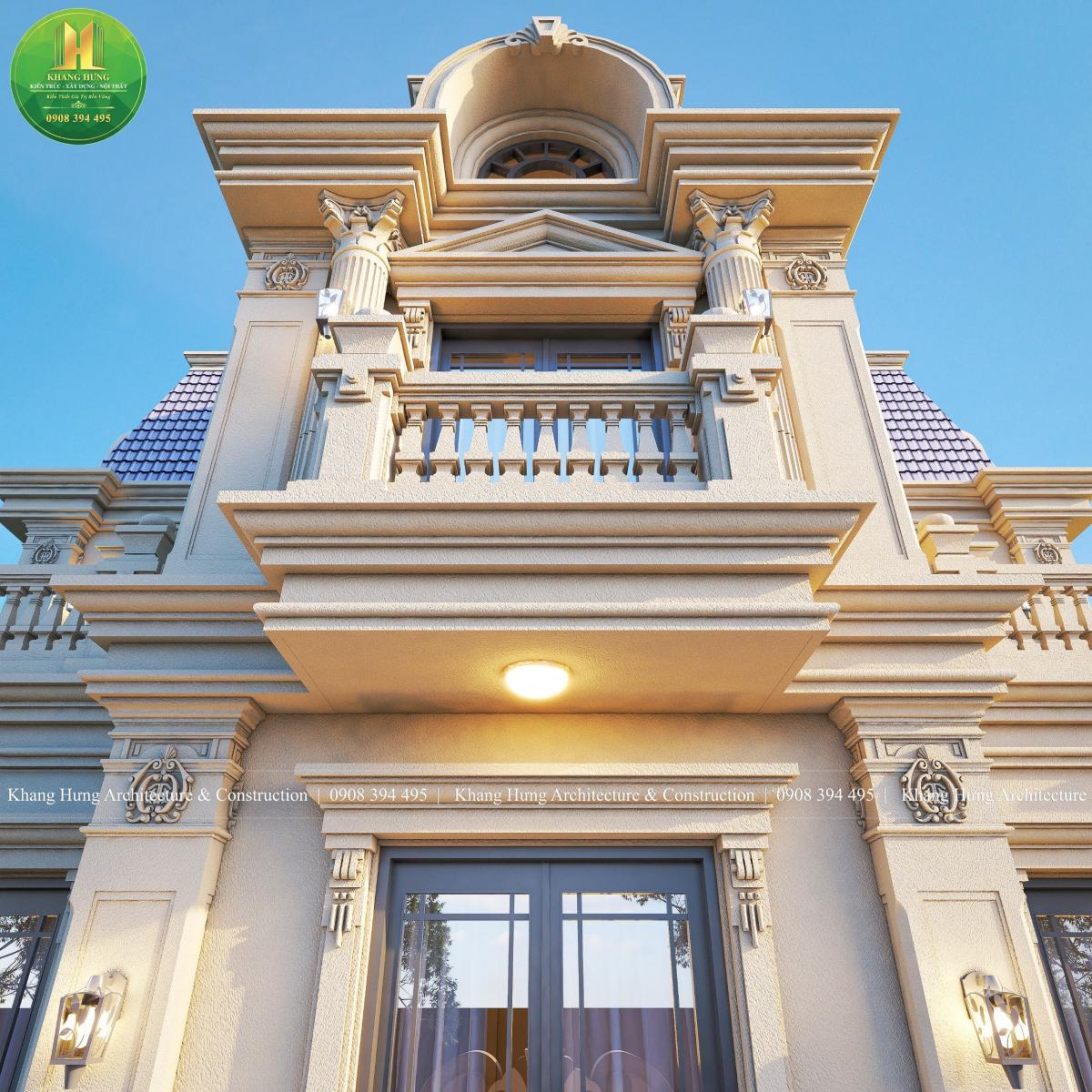 Biệt thự cổ điển Châu Âu