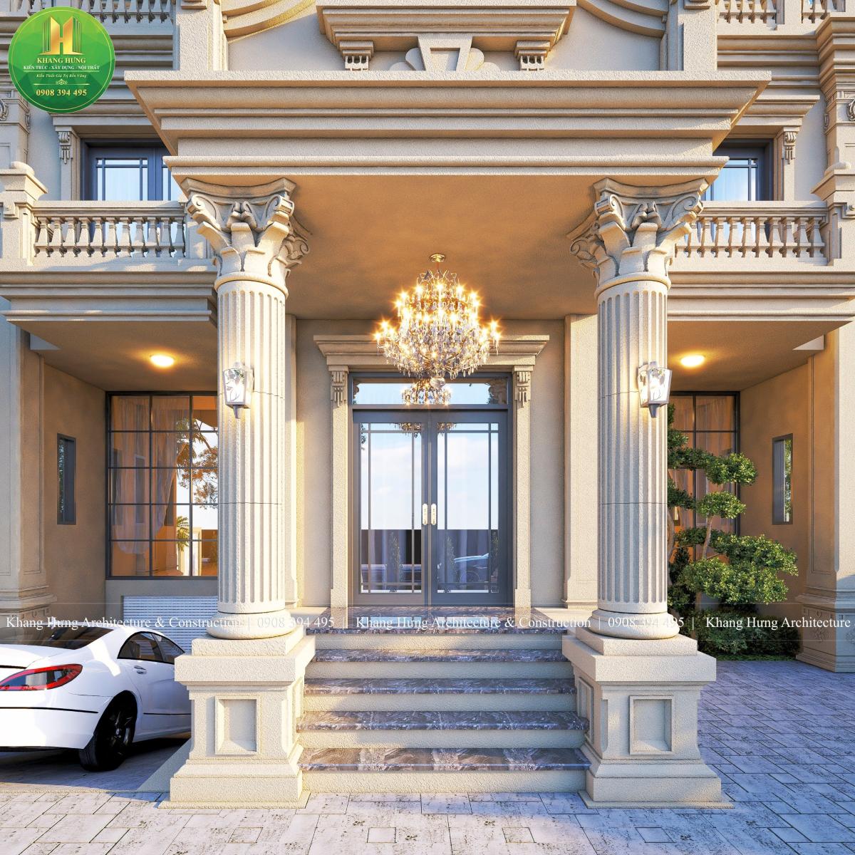 Biệt thự cổ điển Châu Âu